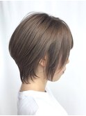 上品フォルムの大人ショートボブ!サイドスタイル(天王寺)