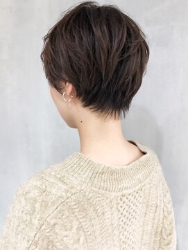 アルバム 渋谷パルコ(ALBUM) ニュアンスエアショート_毛先パーマことりベージュ_ba264791