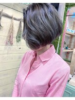 トーク 伊丹本店(TAL'KE)&nbsp;TAL'KE/バレイヤージュ×ネイビーブルー_502