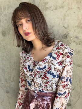 クレッセント ベイ(Crescent Bay) 毛先パーマ/伸ばしかけ　大人ボブ/ブランジュ/くせ毛風/セミディ