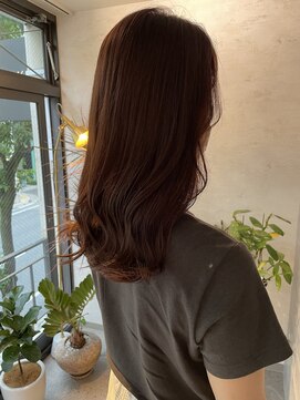 ジル アンク(Jill ankh) 《Jill ankh姫路駅前》ピンクブラウン　艶髪♪　ブリーチ無し