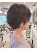 大人可愛い 絶壁解消 20代30代40代 丸みショートボブ