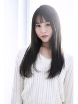 ヘアーアトリエ ラフェル(hair atelier Rafel)&nbsp;ストレートでも可愛いフェミニティーミディ