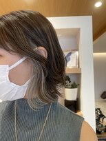 ヘアーサロン エンス(hair salon Ens)&nbsp;イヤリングカラー/インナーカラー