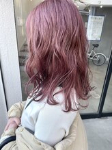 エムドットヘアーサロン(M. hair salon) 可愛いピンクカラー♪