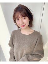 エマ ギンザ(EMMA GINZA)&nbsp;小顔見せワンサイドボブ　銀座　20代30代