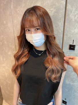 ガルボヘアー 名古屋栄店(garbo hair) #名古屋#栄#プルエクステ#インナーカラー#ベージュ#ハイトーン