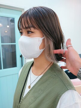 ロウバイレボ 柏(lou by revo) ショートボブ/ミニボブ/マッシュ/切りっぱなし/柏駅