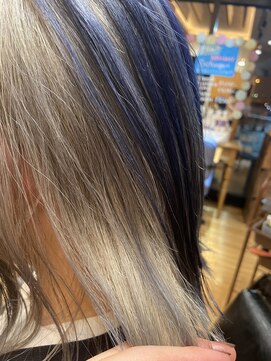 フレンズ 山鼻店(friend's) ブリーチセクションカラー