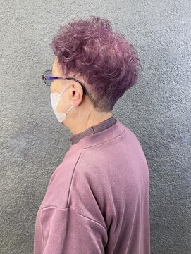 ラヴリア クルメ(LOVERIA KURUME) 白髪にON!藤の花カラー