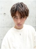 MEN'S HAIR/束感ショート/コンマヘア/ツーブロックマッシュ