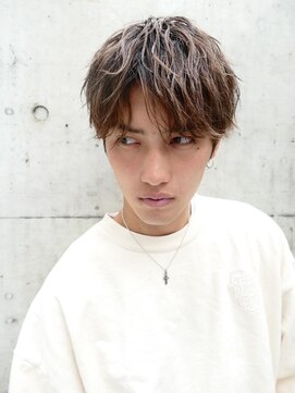 シェノン オム 梅田(CHAINON HOMME) MEN'S HAIR/束感ショート/コンマヘア/ツーブロックマッシュ