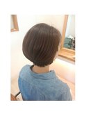 耳掛けショートボブ