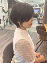 ビューエヒメ(VIEW EHIME)&nbsp;大人ラフウェーブ20代30代40代ボブブラウンスウィングショート