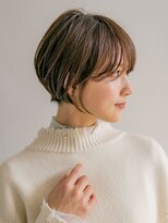 ベンジー 学芸大学店(benji)&nbsp;顔まわり　オトナ　こだわりショート20代30代40代