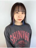 2トーンインナーカラー×外ハネボブ【20代30代40代】