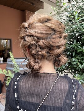 ココカラヘアー ニコ(cococara hair nico) お呼ばれヘア/ヘアセット/ヘアアレンジ/パーティーヘア