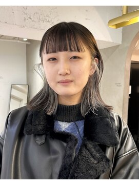 ローレン(LOREN) グレージュカラーミルクティーカラーインナーカラーダブルカラー