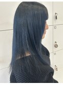 ブルーブラックカラー