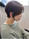 スタイリングに手のかからない楽チンショート
