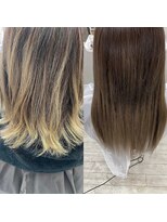 ヘアアンドメイク サファイア 豊橋店(ヘア&メイク SAPPHIRE)&nbsp;#イメチェン#エクステ#大変身#ギャル#清楚#正義