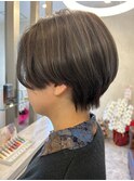 大人ハンサムショート*ハイライト