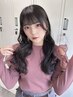 『あおし指名限定』カットカラー髪質改善tr→¥15,000