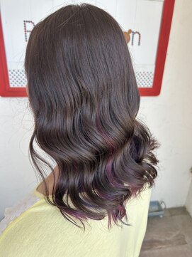 パディントン(Paddington) チラ見せ個性☆アレンジしても可愛いインナーツートーンカラー☆