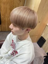 クオル 立川(QOL) ハイトーン ミルクティーベージュ ダブルカラー ブリーチカラー