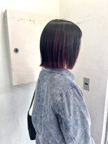 キャンバス バイ ネオリーブ 横浜西口(Canvas by neo.)&nbsp;切りっぱなしボブ　アンブレラカラー