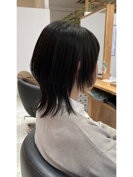 ストーリアエフ カミトザッカ(storia.f kami to zakka) 短くしたいけど不安な方におススメ!ミディアムマッシュウルフ