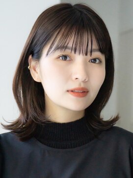 ガーデンヨコハマエスト(GARDEN YOKOHAMA est) フェミニンロング　似合わせカット　メルティカラー　前髪