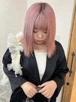 リヴ ウメダ(LIV umeda)&nbsp;ホワイトピンク/ブリーチ/ダブルカラー【梅田】