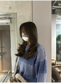 大人外国人風ボリュームロングレイヤー：Mayu Yamaoka