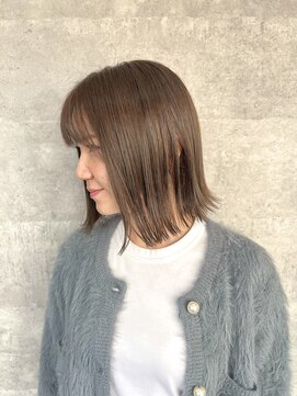 ブルーム 川崎(vroom) 【スタイリングが簡単】切りっぱなしボブ
