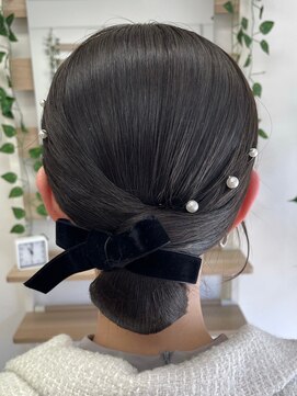 ジェシータ 品川駅前店(GESHITA) タイトシニヨン【品川/ヘアセット】