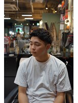 タイト スワッグ バーバーワークス(TIGHT SWAG BARBERWORKS)&nbsp;アップバングショート