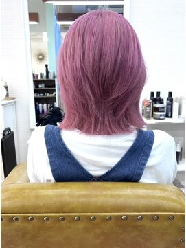 シャルティア(SHALLTIA) クリアピンク【山口市美容室】【山口市ハイトーン】