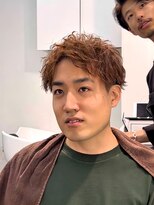 エース(ACES)&nbsp;センターパート×マッシュ×メンズパーマ