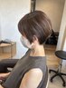 カット＋カラー※ロング料金別￥9000→