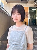 salon sea奥村 あごラインボブ3