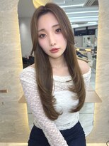 ロンドアヴァントゥス 池袋(Lond aventus)&nbsp;オリーブグレー/ボブ/顔周り/小顔/レイヤー/髪質改善/縮毛矯正