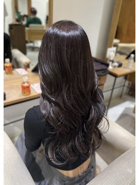 ヘアリゾート粋 リマ 銀座店(lima) 透明感グレージュ/レイヤーカット/艶髪ウェーブ