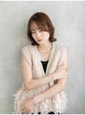 外ハネレイヤーボブ/【日吉】