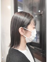 モナン(monan)&nbsp;ハイライトカラーグレージュカラーチャコールグレーブラウン