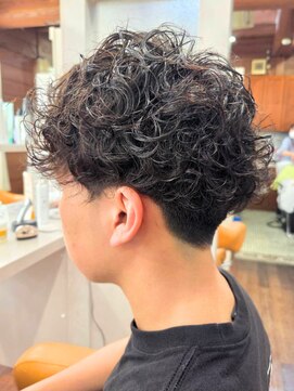 TJ天気予報 7t 滝の水店 メンズパーマ/波巻き/ツイスト/スパイラル/ニュアンスパーマ