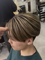 美容室シンプル ウィン(Simple Win)&nbsp;筋感バレイヤージュ