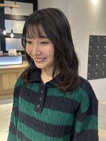 ザザ ZA/ZA 目白&nbsp;【レイヤーカット×暗髪カラー】目白美容室