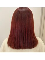 キャパ(CAPA)&nbsp;艶感レッドブラウンロング