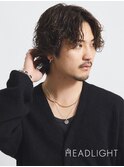 #メンズ#ニュアンスパーマ刈り上げショートアップバング似合わせ
